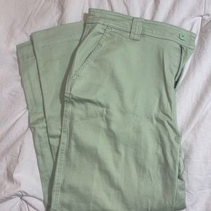 Size 12 sage green pant